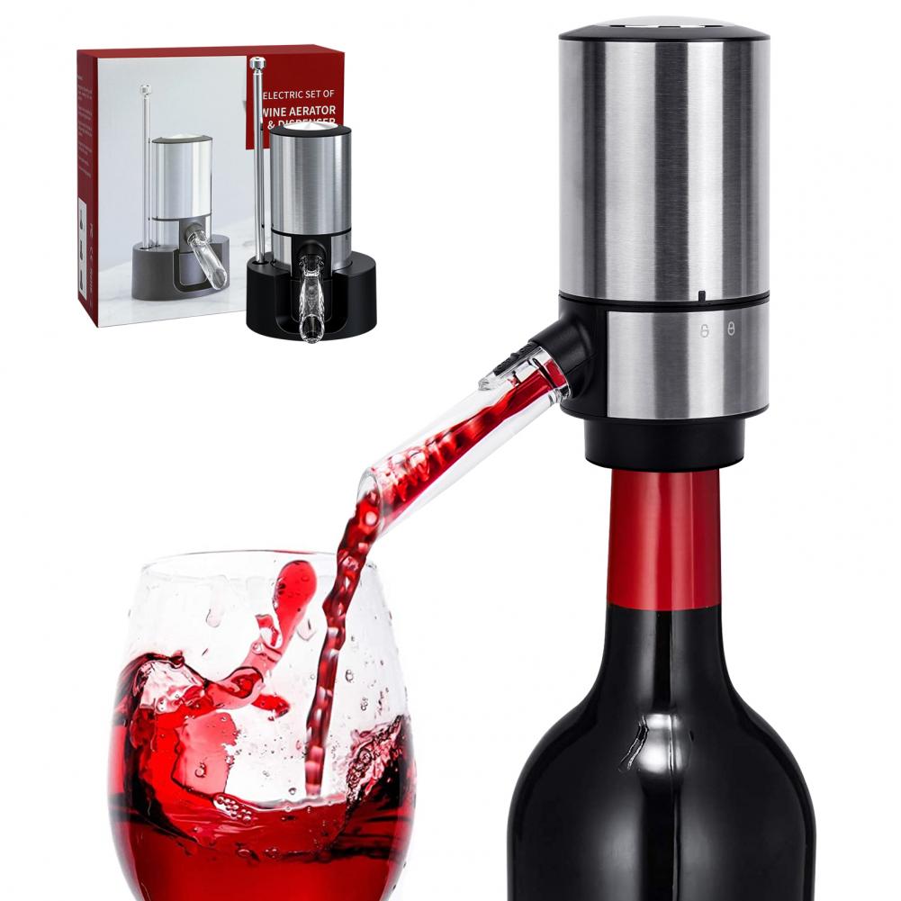 Wijnschenker Elegant™ | Hoogwaardige wijnervaringen met geïntegreerde beluchter en dispenser 
